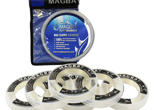 BIG GAME FLUOROCARBON LEADER 100 Lb 30 M.
