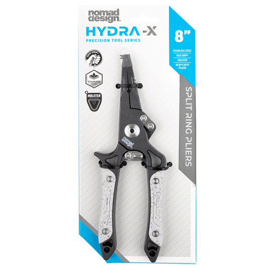 HYDRA-X 8" SPLIT RING PLIERS STAINLESS TOOL