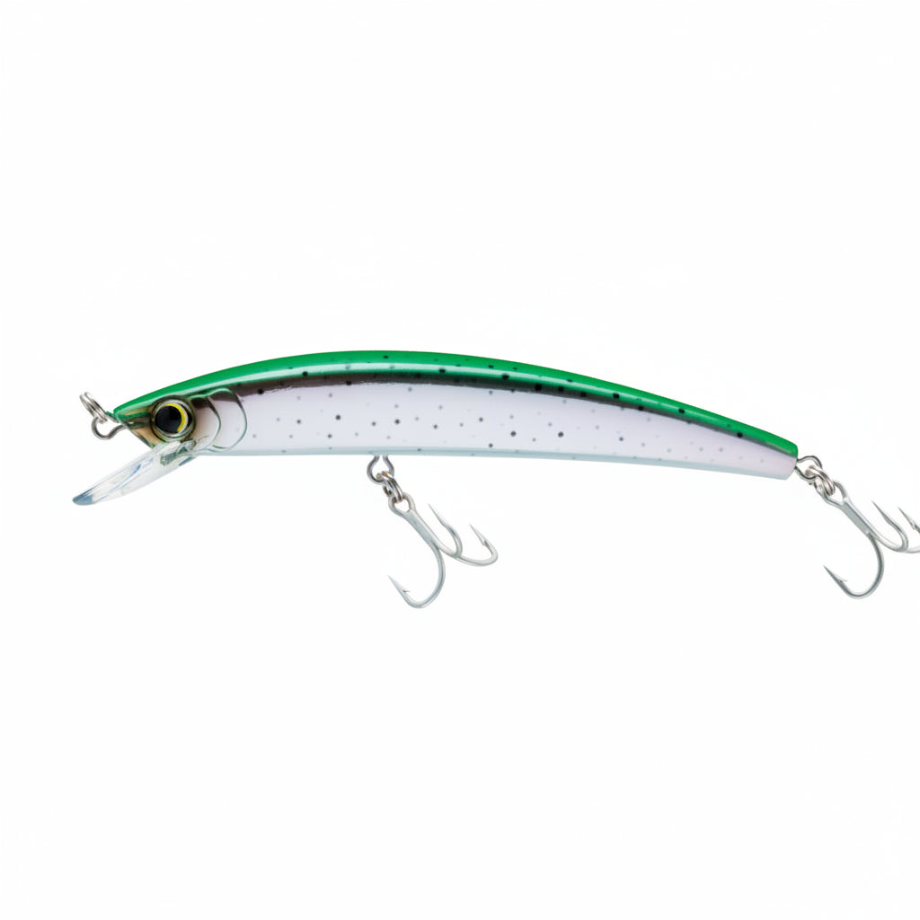 CRISTAL MINNOW 5-1/4" (130 mm) Peso 3/4 oz. (21 g) Profundidad 3,5 pies (100 cm)