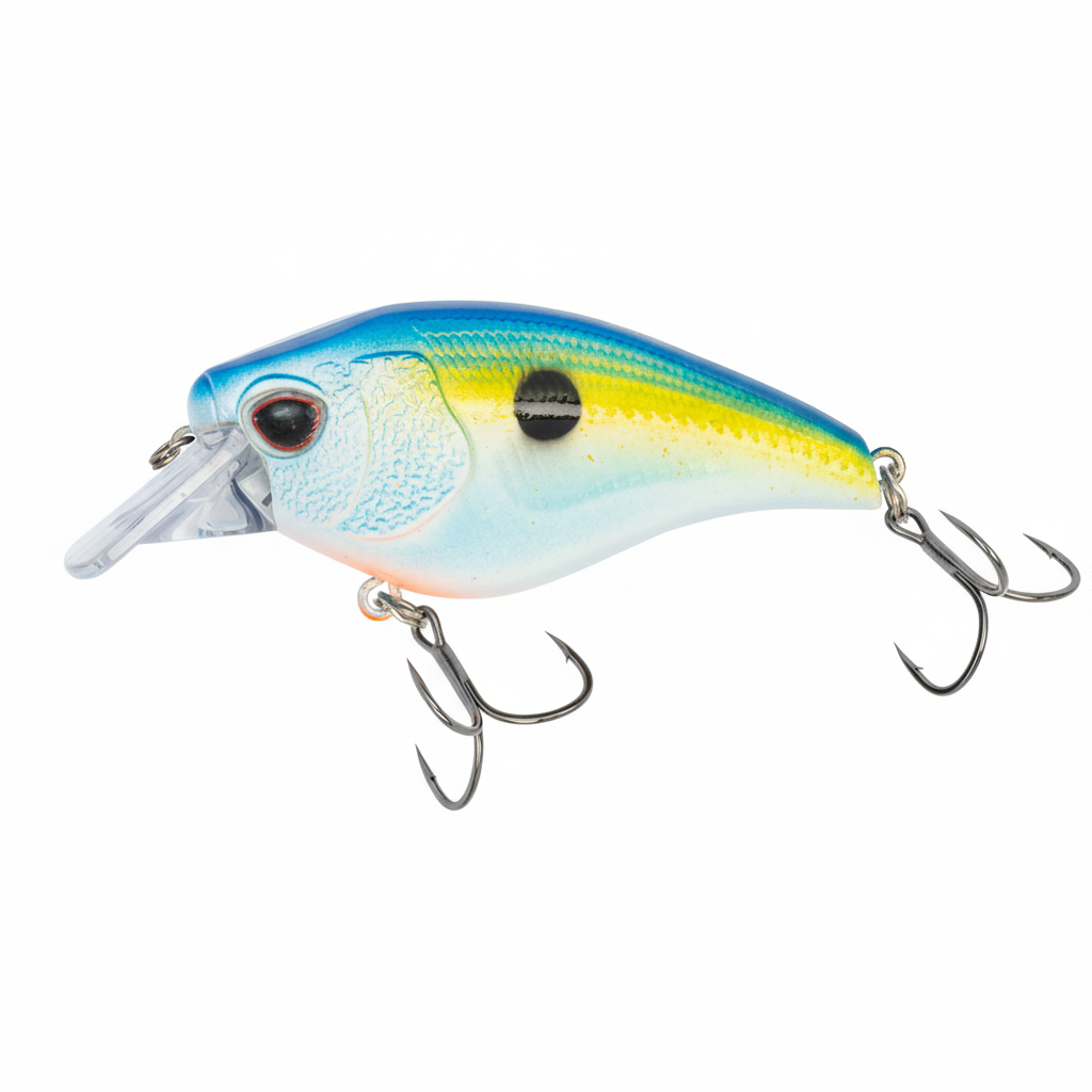 ATLAS 70 SQUARE BILL - Manivela flotante para agua dulce (2-3/4" - 3/4 oz) 