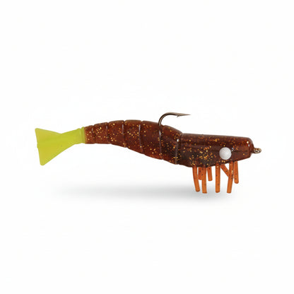 3" SHRIMP Pack de 1 Unidad pesa 1/4 oz