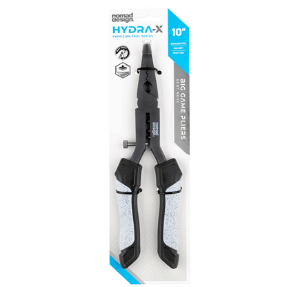 HYDRA-X 10" Big Game Bent Nose Pliers Stainless