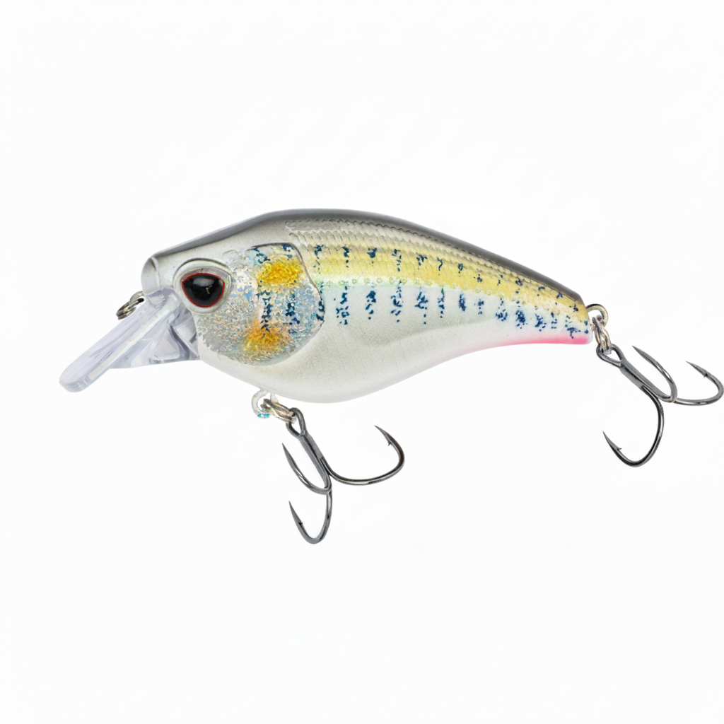 ATLAS 70 SQUARE BILL - Manivela flotante para agua dulce (2-3/4" - 3/4 oz) 