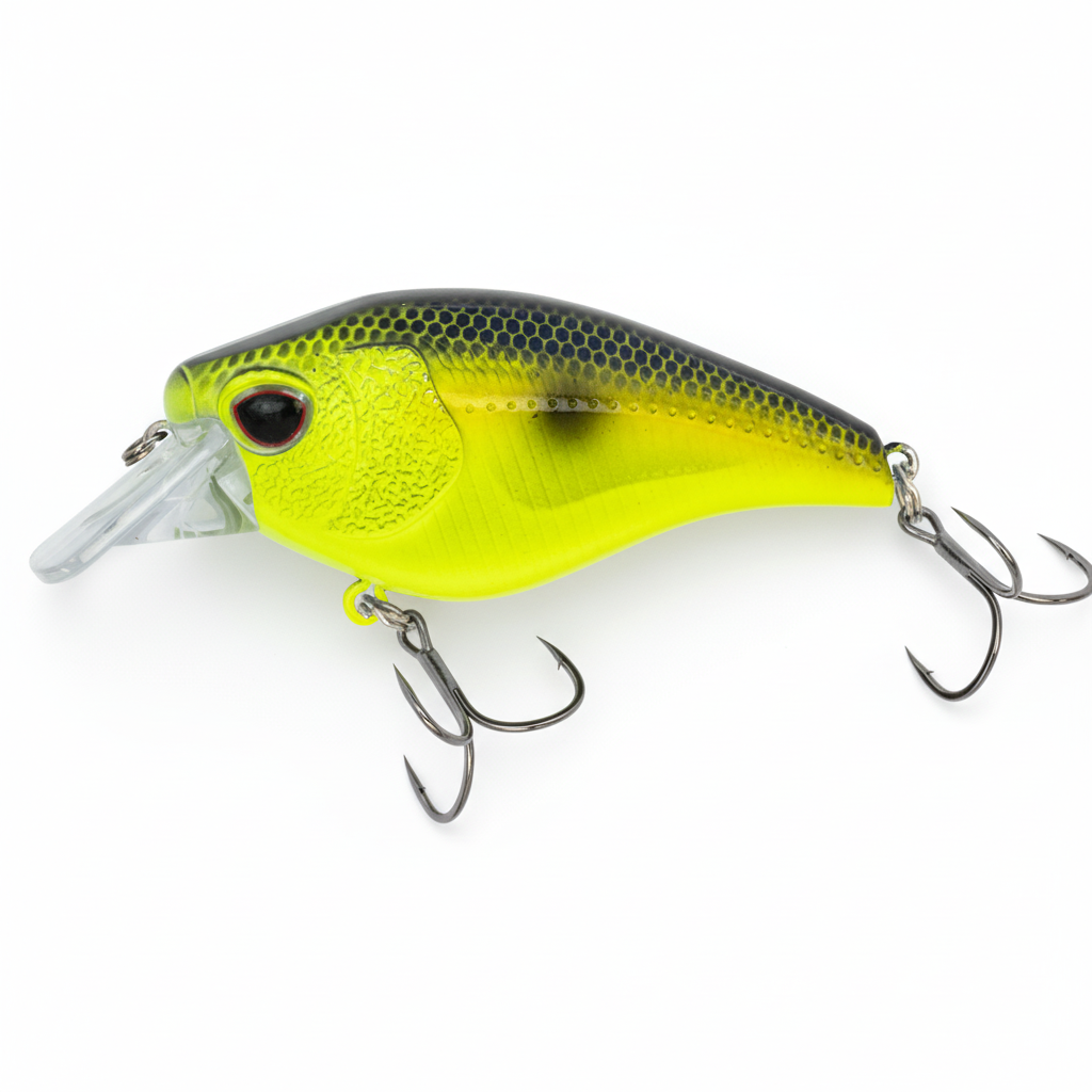 ATLAS 70 SQUARE BILL - Manivela flotante para agua dulce (2-3/4" - 3/4 oz) 